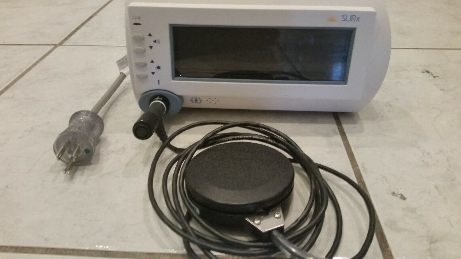 SurX RFGEN2501 Radio Frequency Generator with foot pedal