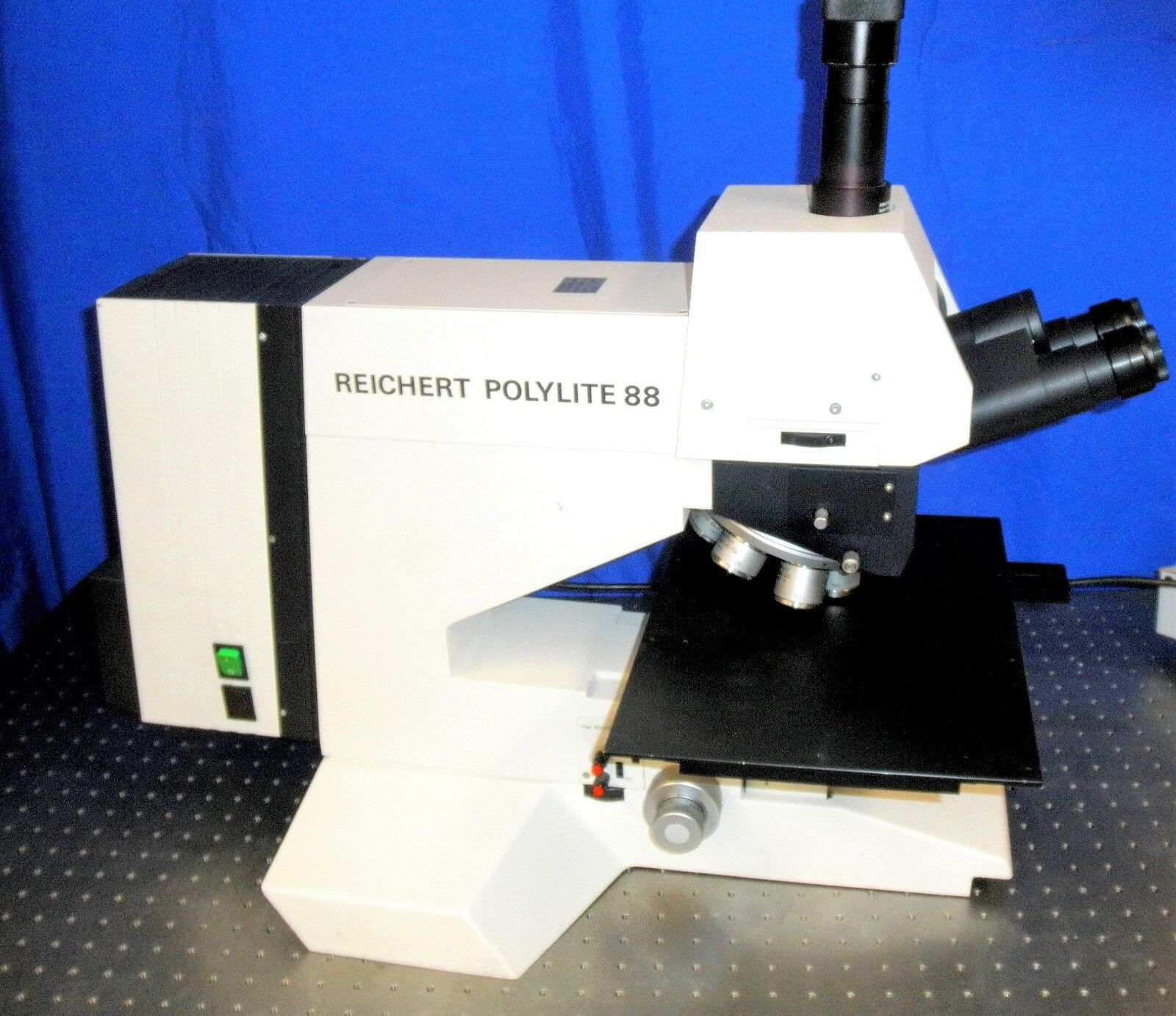 Leica Reichert Polylite 88 DIC  Metallurgical Semiconductor BF/DF microscope