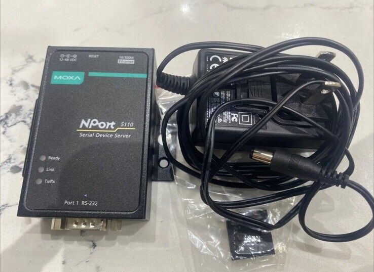 MOXA Device Server NPort 5110 ( NPort5110 ) RS232 RJ45 Ethernet Y
