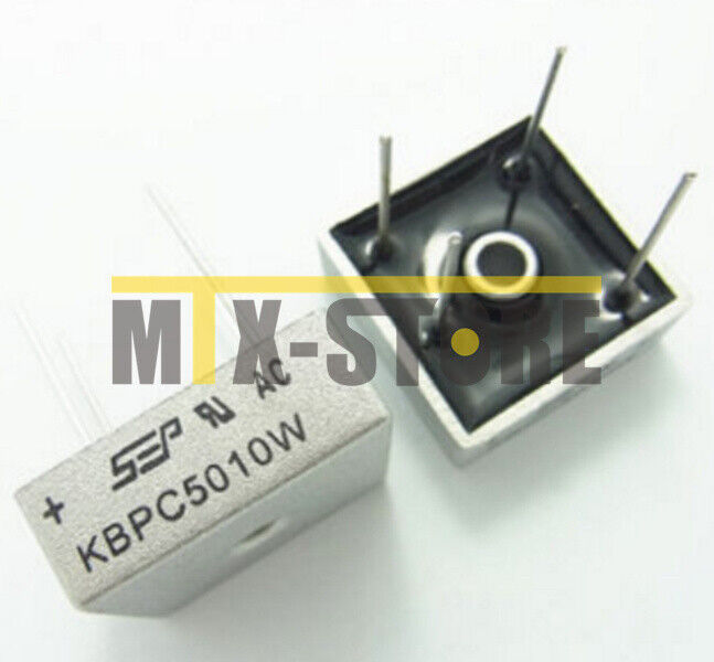 10PCS NEW KBPC5010W Manu''SEP Encapsulation''Rectifier Square Bridge rectifiers