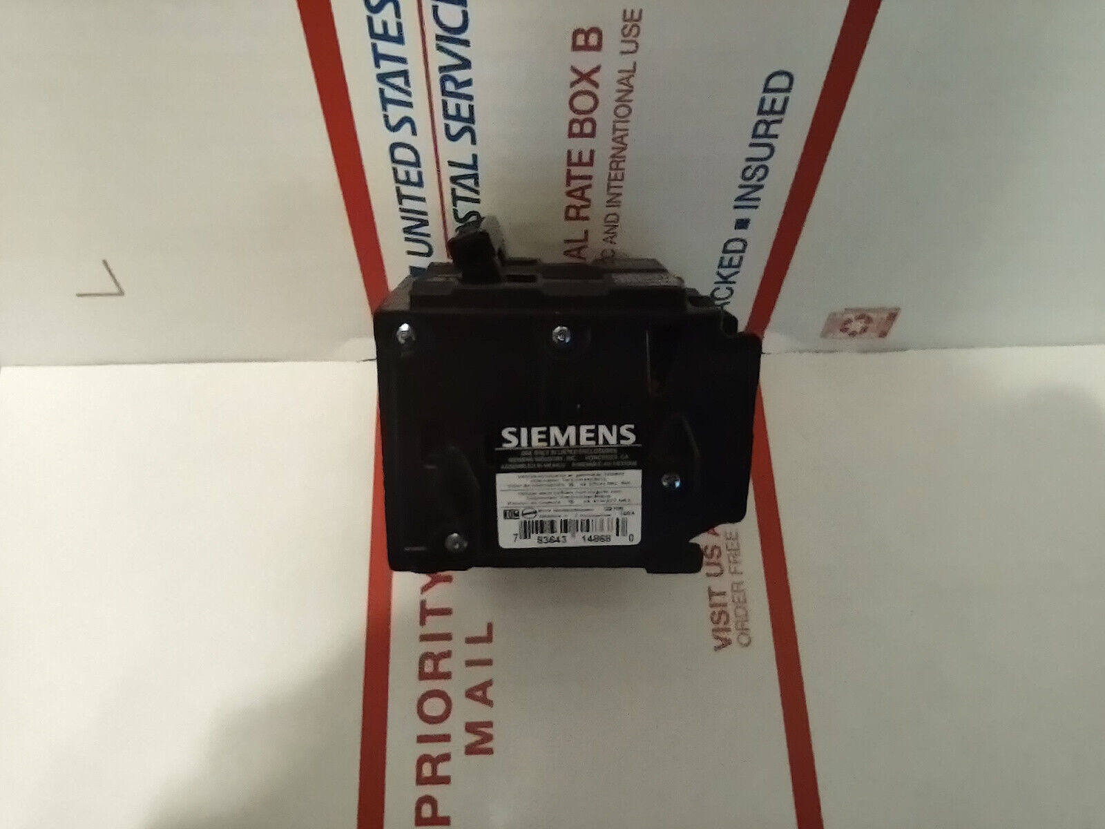 Brand New Siemens Q2100 100Amp 2 Pole 240V Main Circuit Breaker