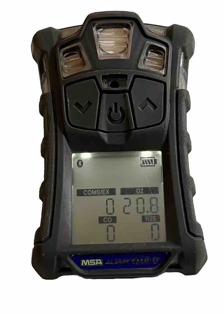 MSA Altair 4XR Gas Detector 4 Gas LEL O2 CO H2S Calibrated Warranty