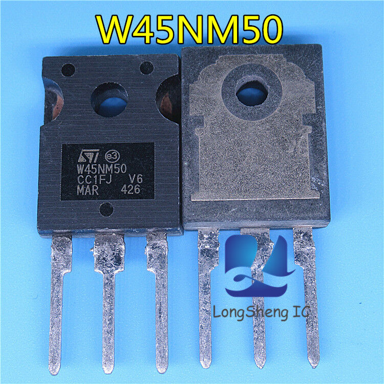 5PCS MOSFET Transistor ST TO-247 STW45NM50 W45NM50 new