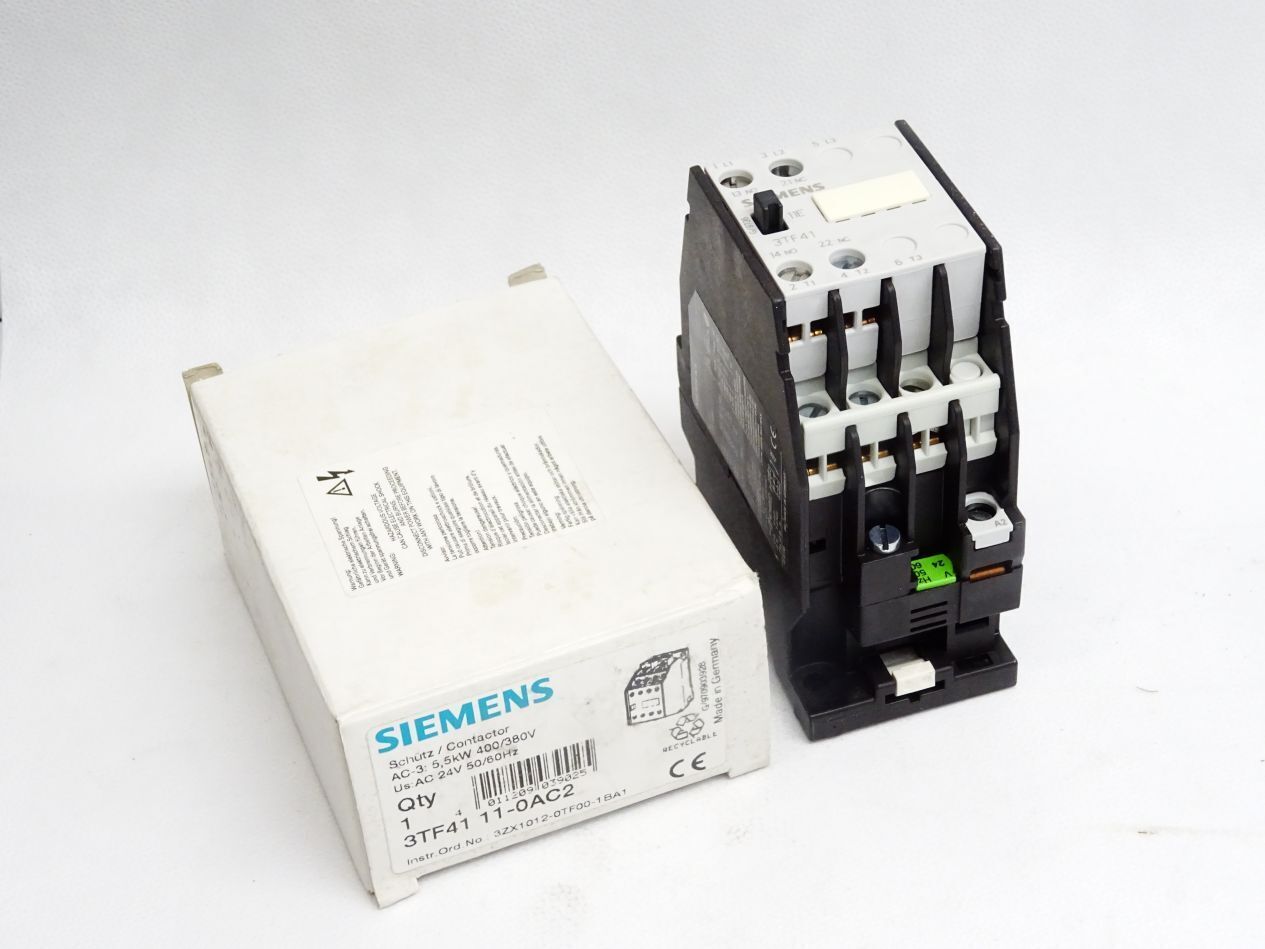 Siemens Schütz 3TF4111-0AC2 3TF4111-0A / mint condition original packaging