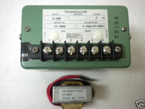 FLEX CORE VT-480E TRANSDUCER NEW VT480E