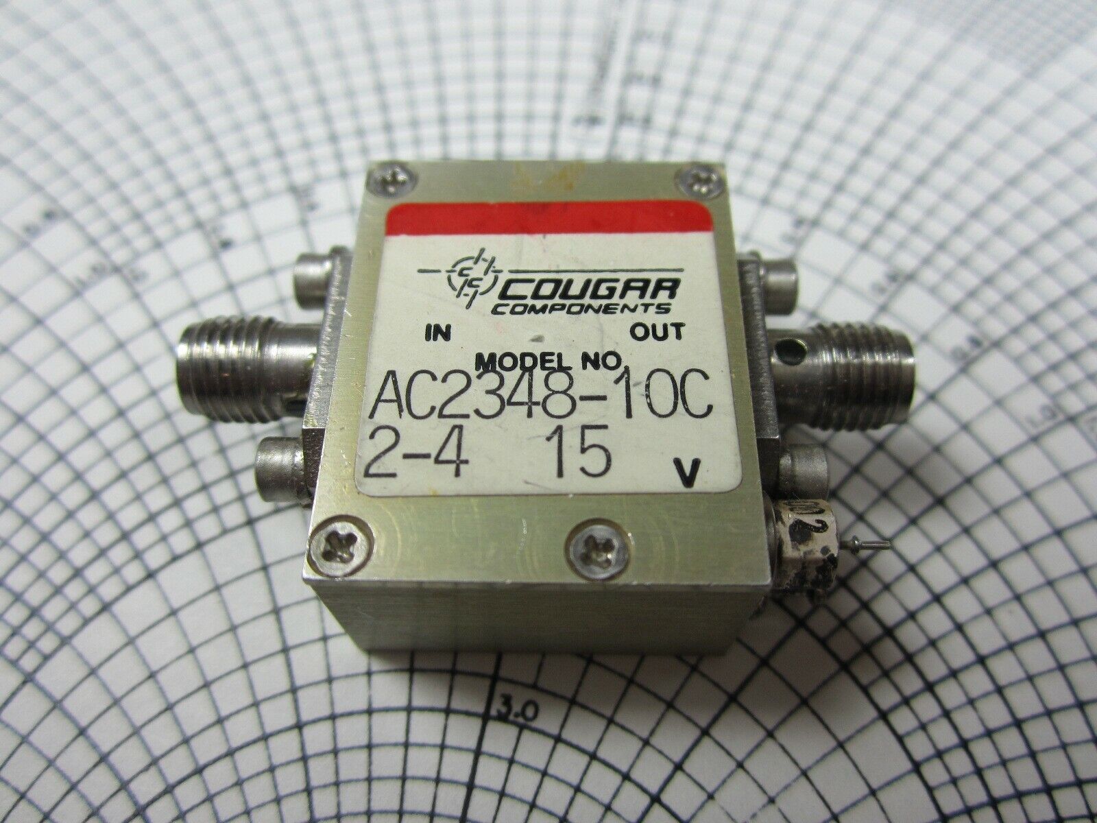 Cougar 10 Mhz to 2.6 GHz Amplifier - TESTED GOOD