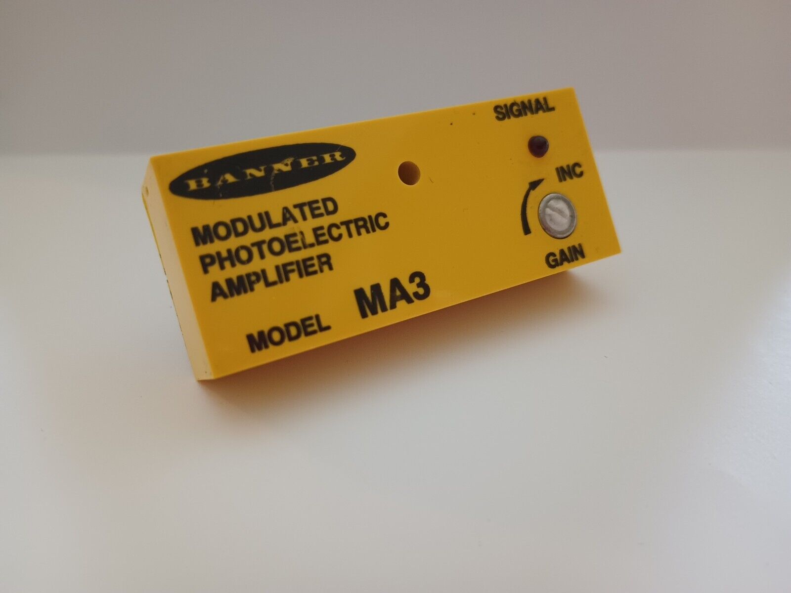 Banner Modulated Photoelectric Amplifier Model ma3