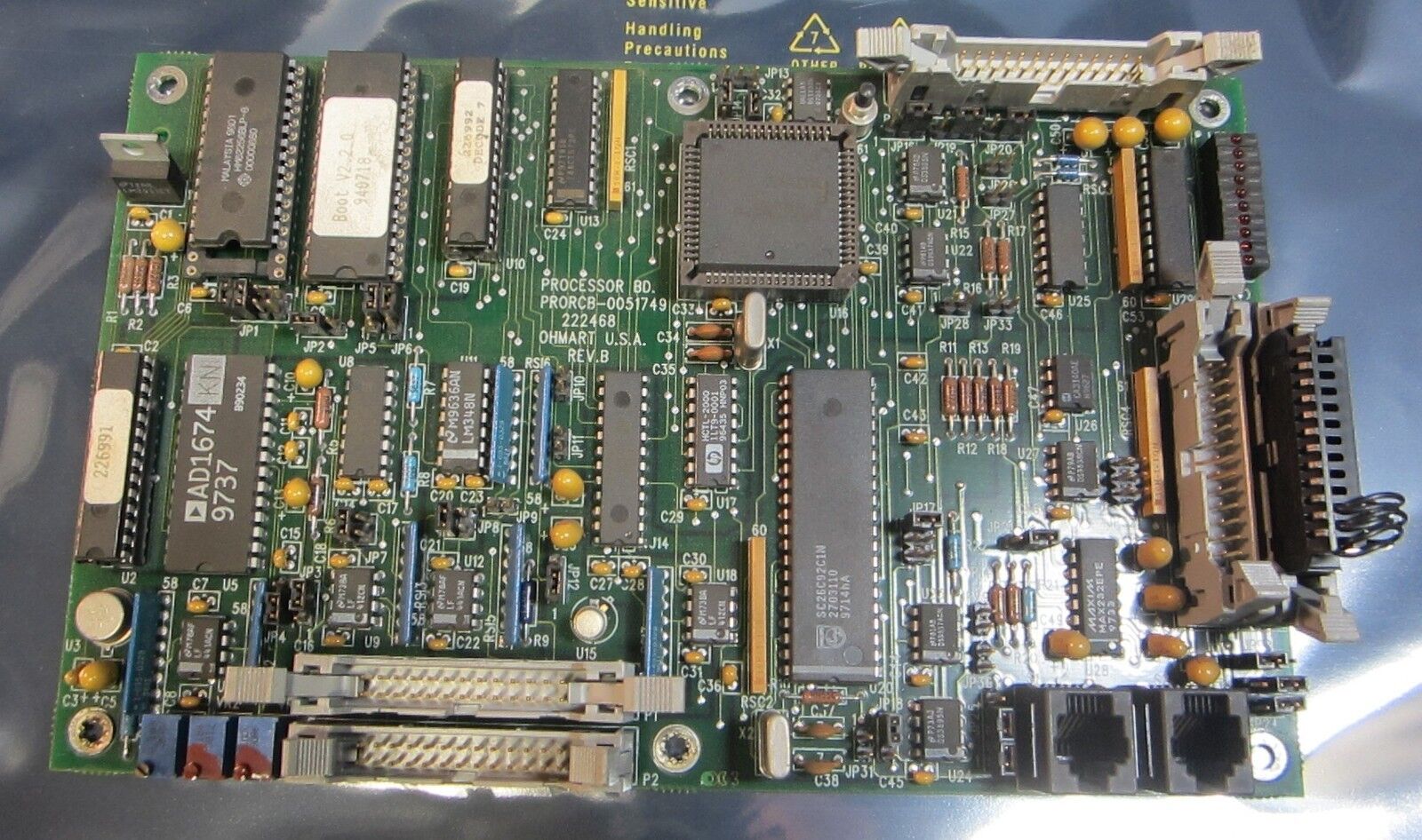 Ohmart Processor Board PRORCB-0051749 222468 Rev. B