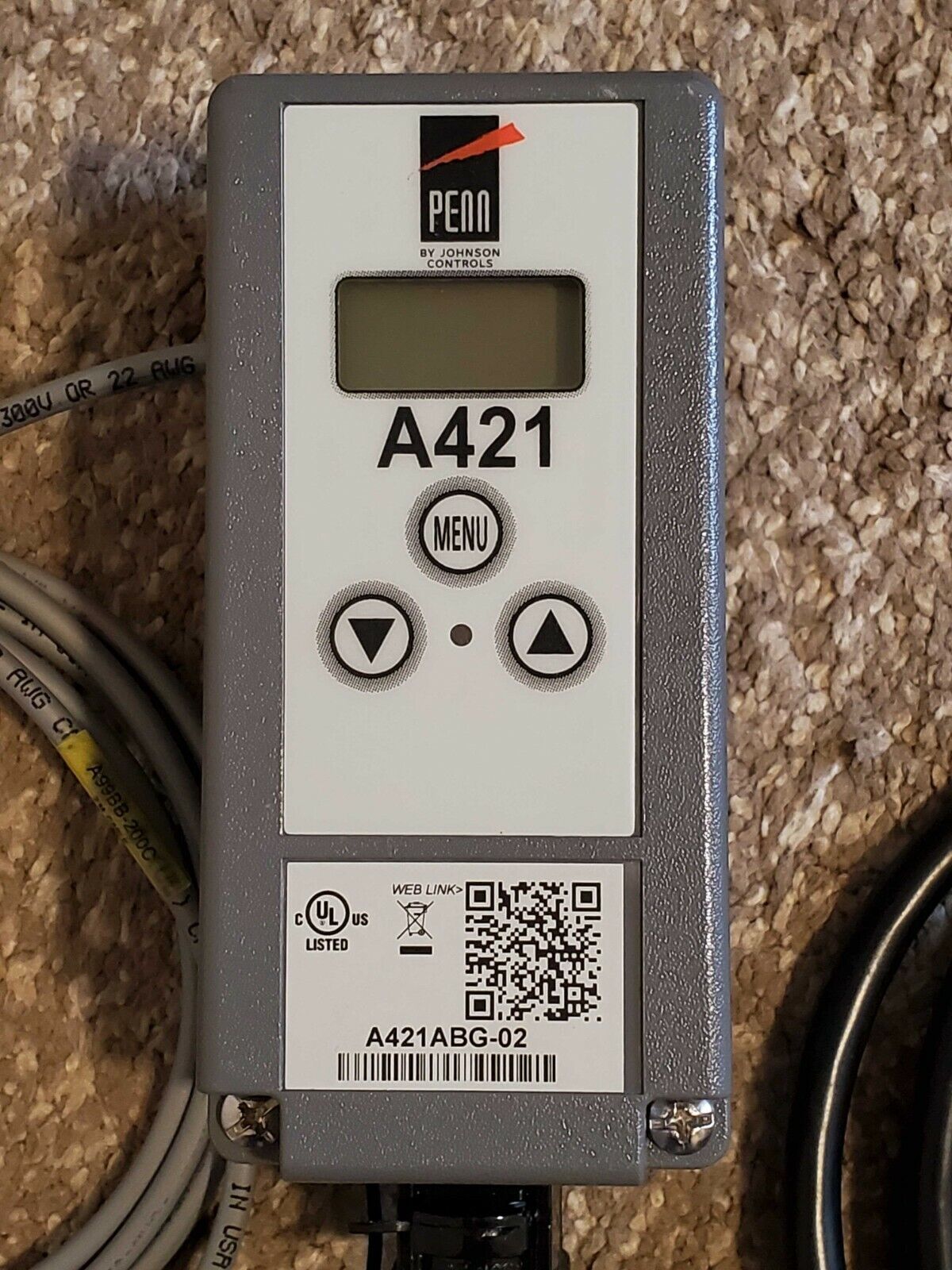 Penn (Johnson Controls) A421ABG-02C Electronic Temperature Control
