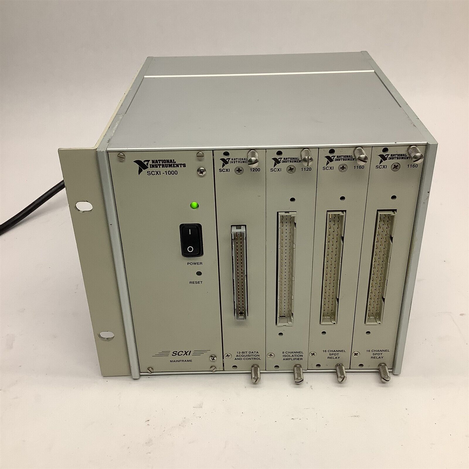 Used National Instruments SCXI-1000 Mainframe 1200 1120 1160(2) 181445D-01 U2