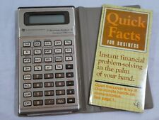 Texas Instruments TI-Business Analyst-II Constant Memory Calculator Booklet Case picture