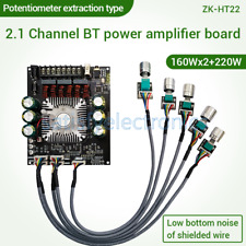 Bluetooth Power Amplifier Module 2.1 Channel 160WX2+220W TDA7498E Subwoofer picture