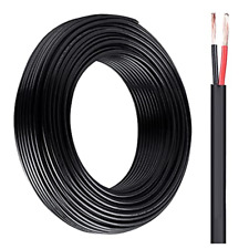 18 Gauge Electrical Wire 18 AWG 2 Conductor Red Black Power Wire Pure Copper Cab picture