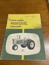 Vintage John Deere 4020 Row-Crop & Standard Tractors OM-R41754 Operators Manual picture