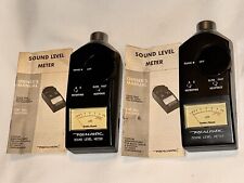 2 Realistic Sound Level Meters w/Manuals  - 33-2050 - 9V - Vintage - Working picture