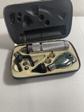 vintage welch allyn otoscope ophthalmoscope set In Case. Not Tested/listing Part picture