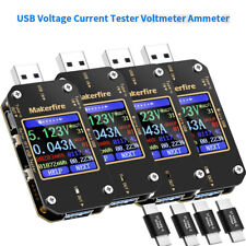 USB Voltage Current PD Battery Power Digital Type-C Multimeter Voltmeter QC2.0 picture