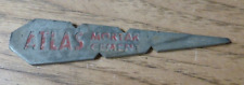 Vintage Mortar LINE PIN  Brick Mason Block tools ATLAS MORTAR CEMENT - TOOL picture