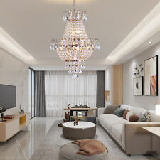 Gold Crystal Chandeliers,Large Contemporary Luxury Ceiling Lighting for Living picture
