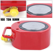 100 Tons 16mm Stroke Hydraulic Cylinder Jack Pancake Cylinder Ram Lifting Steel picture