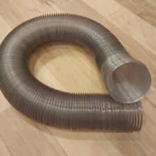 4” x 10’ Clear Reinforced Wire Hose For Leaf Lawn Vacuum Clear Heavy Duty W1034 picture