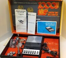Vintage 60's prototype Bell & Howell zoom mike Cassette Player Recorder kit nice picture