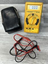 Beckman Industrial Multimeter HD100 ~ Unit, Leads and Case ~ Works (K4A) picture