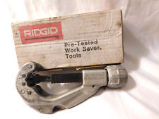 Vintage Ridgid No. 205 Quick Release Tubing Cutter 1/4