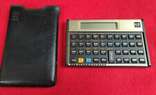 Vintage 80's Hewlett Packard HP 12C Financial Calculator - Gold - Made in Brazil picture