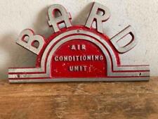 Vintage Bard Air Conditioning Unit Nameplate Badge Industrial Steampunk picture