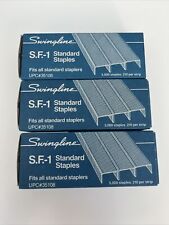 Vintage Swingline Staples SF-1 5000 Staples Lot Of 3 picture
