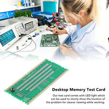 DDR5 RAM Memory Slot Tester Card with LED Lights Portable for PC Motherboard RAM picture