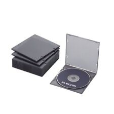 ELECOM DVD BD CD case slim one housing 10 pack of Clear Black New from Japan picture
