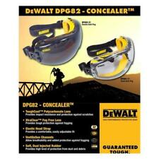 DeWalt DPG82 Concealer CLEAR OR SMOKE Anti-Fog Safety Goggles Various Quantities picture