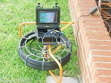 100 foot pipe inspection camera, sewer main inspection, 100' ft video scope picture