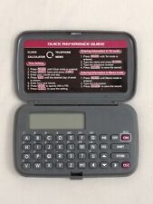Vintage Databank Clock Calculator Telephone Memo PDA Handheld Pocket Organizer picture