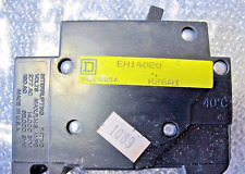 EH14020 Square D Circuit Breaker 20A 1 pole 480/277 Working Pull [C9S4] picture
