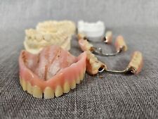 Vintage Dentures Bridge and Mold Lot For Display / Prop Purposes  picture