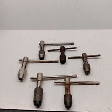 3 Vintage T-Handle Tap Wrenches  One is Great Neck picture