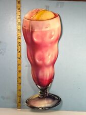 Vintage Food Cut-Out Display Print: Strawberry Milkshake w/Ice Cream Topper picture