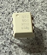 5pc ON SEMICONDUCTOR MOC3012-M TRIAC OUTPUT OPTOCOUPLER 5300V ISOLATION DIP-6 picture