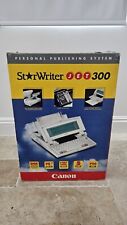 Canon Star Writer Jet 300 Personal Publishing Word Processor Working With Box  picture