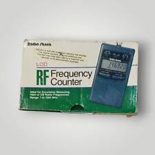Radio Shack LCD RF Frequency Counter #22-305 1 Hz to 1300 MHz New Open Box picture