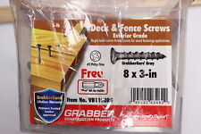 Grabber Deck & Fence Screws Bugle Head 8 x 3
