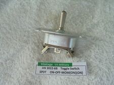 Vintage AN3022-6B US Military Toggle Switch ON-OFF-Mom(ON)(ON) picture