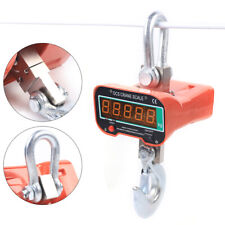 3000 KG 3 Ton ELECTRONIC CRANE SCALES INDUSTRIAL HANGING LED DIGITAL WEIGHT  picture