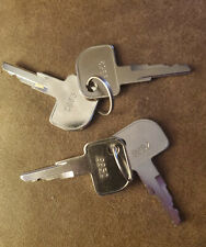 New 2 Sets of 2 (4) keys total OEM 9952 IBM Keys for Cash Drawers Displays Locks picture