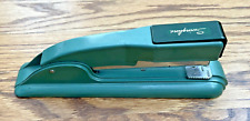 Vintage SWINGLINE #27 Teal Blue Green Desk Stapler Works Great picture