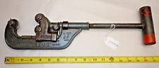 TRIMO Vintage No. 1 Pipe Cutter, Heavy Duty Capacity 1/8