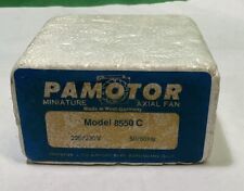 Vintage PAMOTOR Model 8550C Miniature Axial Fan - 50/60 Hz- 105/120V picture
